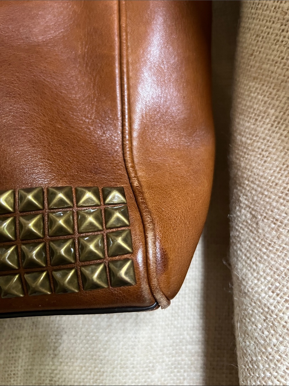COACH Legacy Mini Studded Tanner Bag - Picture 8 of 14